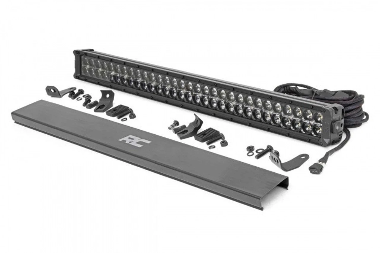 Polaris Ranger 30-inch Cree LED Light Bar - (Dual Row | Black Series W/ Cool White DRL) By Rough Country 7 Polaris Ranger 30-inch Cree LED Light Bar - (Dual Row | Black Series W/ Cool White DRL) By Rough Country - Image 5