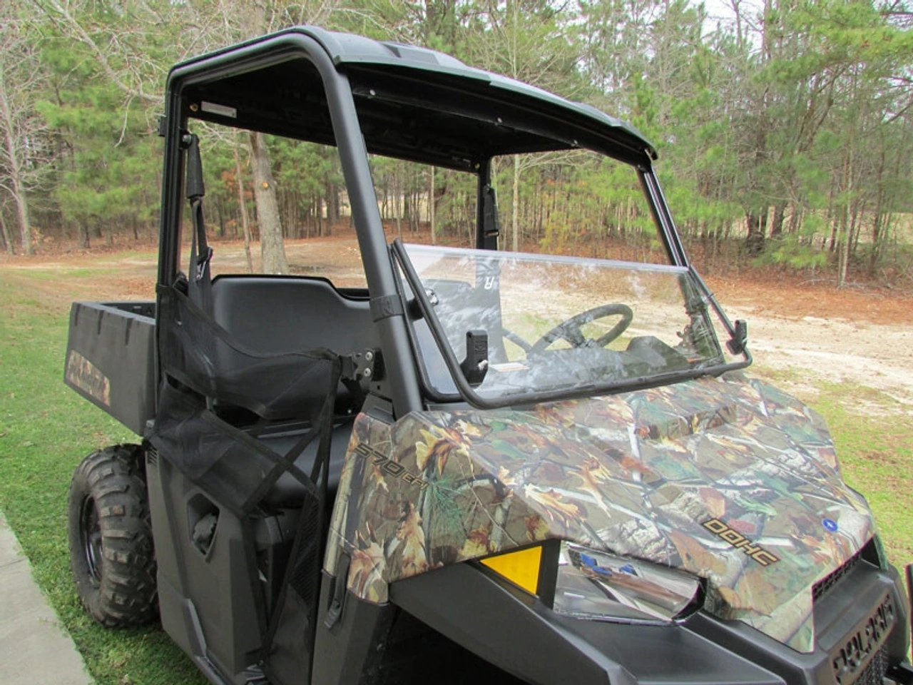 Polaris Ranger 570 (Pro-fit Bars) Folding Windshield By Seizmik 6 Polaris Ranger 570 (Pro-fit Bars) Folding Windshield By Seizmik - Image 4