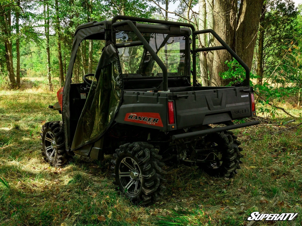 Polaris Ranger 500/ETX/EV Soft Cab Enclosure Doors By SuperATV 6 Polaris Ranger 500/ETX/EV Soft Cab Enclosure Doors By SuperATV - Image 4