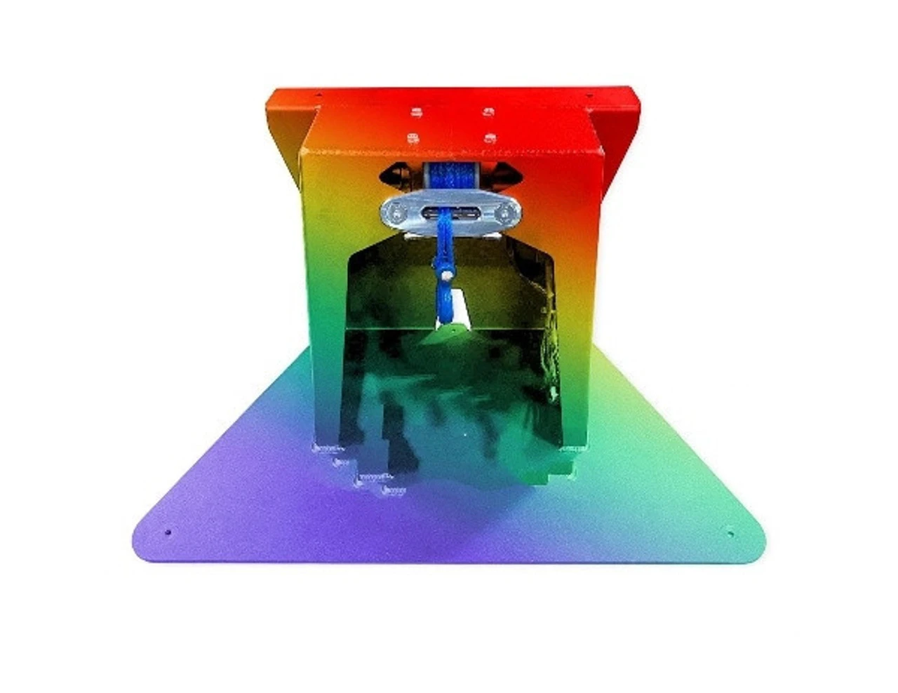 Polaris Ranger Bed Mount Winch By Thumper Fab 9 Polaris Ranger Bed Mount Winch By Thumper Fab - Image 7