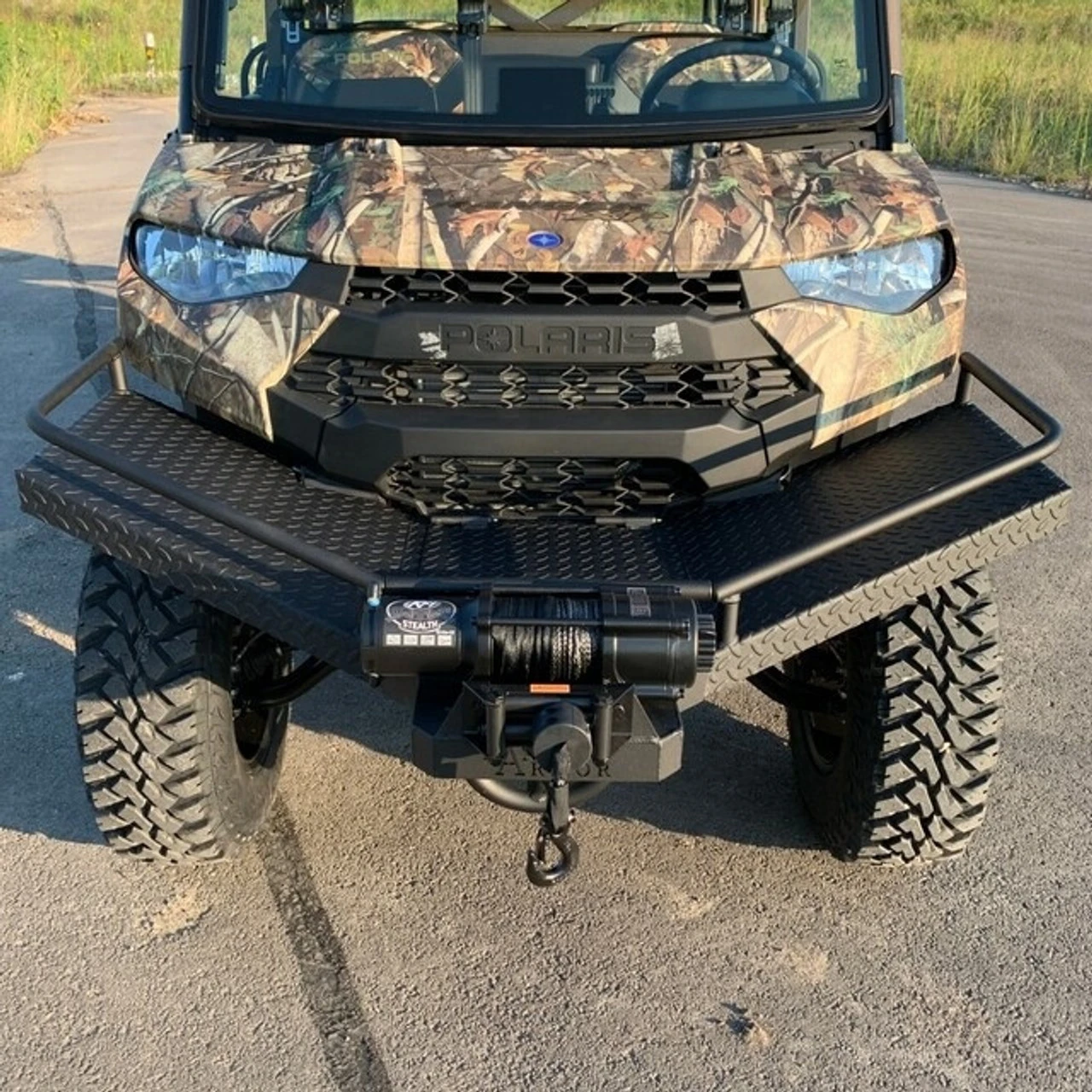 Polaris Ranger Feeder Bumper Front Rack By Ranch Armor 5 Polaris Ranger Feeder Bumper Front Rack By Ranch Armor - Image 3