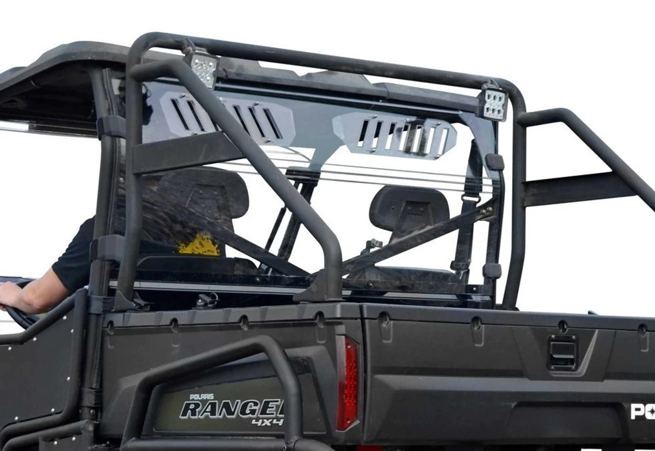 Polaris Ranger 500 Vented Full Rear Windshield By Super ATV 3 Polaris Ranger 500 Vented Full Rear Windshield By Super ATV