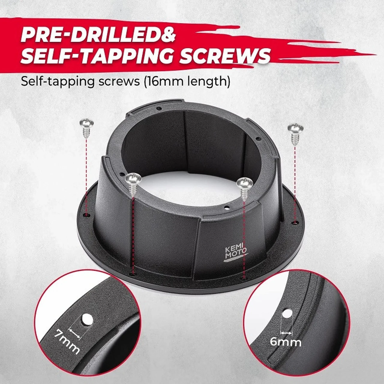 Polaris Ranger 6.5'' Mount Speaker Pod By Kemimoto 11 Polaris Ranger 6.5'' Mount Speaker Pod By Kemimoto - Image 9