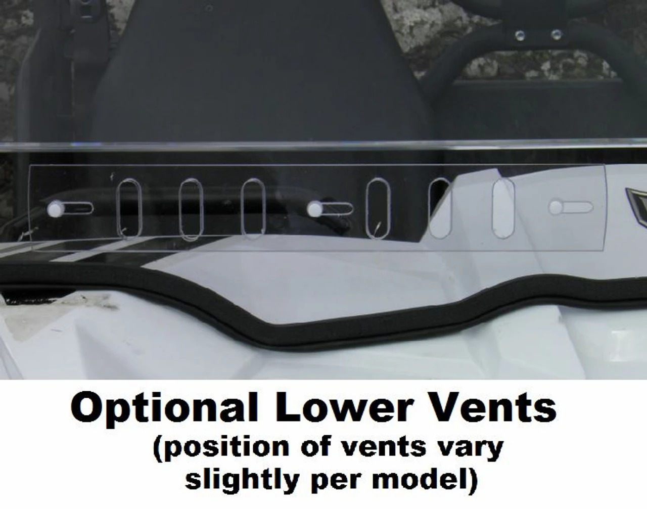 Polaris Ranger XP 900/XP 1000 Two Piece Front Windshield (DOT Approved) By GCL UTV 4 Polaris Ranger XP 900/XP 1000 Two Piece Front Windshield (DOT Approved) By GCL UTV - Image 2