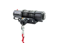 Polaris Ranger 4500 Lb. Black Ops Synthetic Rope Winch With Wireless Remote By SuperATV
