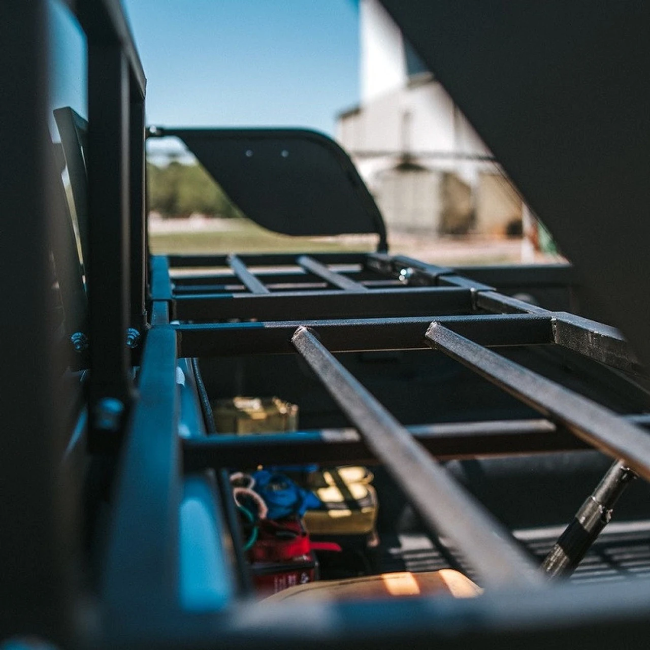 Polaris Ranger Raised UTV Truck Bed Rack By Titan Ramps 5 Polaris Ranger Raised UTV Truck Bed Rack By Titan Ramps - Image 3