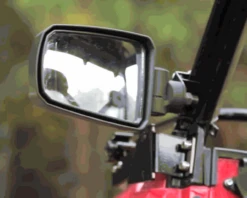 "Polaris Ranger Breakaway Side Mirrors (1.75"" Roll Bar) By Seizmik"