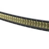 Polaris Ranger 32 Inch Curved LED RGB Light Bar Dual Row 180 Watt Spot Ultra Arc Accent Series Quad-Lock/Interlock By Quake LED