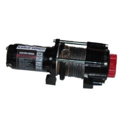 "Polaris Ranger 3500 Lb Winch - 3/16"" Synthetic Rope By Eagle Plow"
