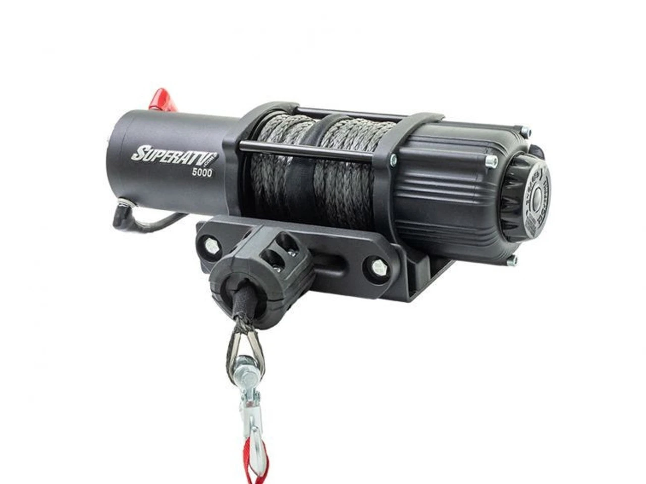 Polaris Ranger 5000 Lb. Black Ops Synthetic Rope Winch By SuperATV 3 Polaris Ranger 5000 Lb. Black Ops Synthetic Rope Winch By SuperATV