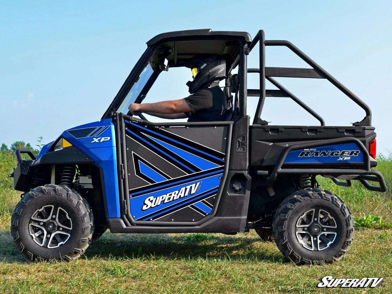 Polaris Ranger XP 1000 Aluminum Doors By SuperATV 22 Polaris Ranger XP 1000 Aluminum Doors By SuperATV - Image 20