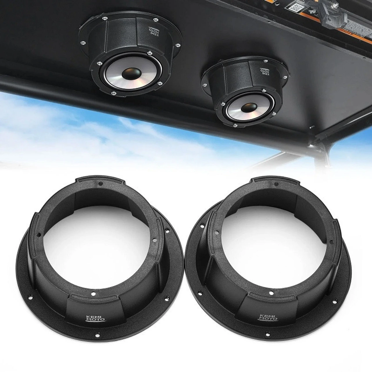 Polaris Ranger 6.5'' Mount Speaker Pod By Kemimoto 4 Polaris Ranger 6.5'' Mount Speaker Pod By Kemimoto - Image 2