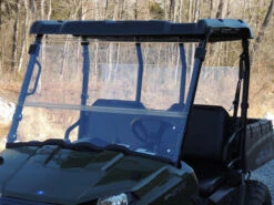Polaris Ranger Mid-Size 400 / 500 / 570 / 800 Folding Windshield By Bad Dawg
