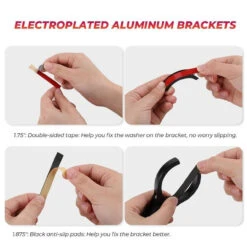 Polaris Ranger Rearview Mirror For 1.75-2'' Roll Bar By Kemimoto -Multifunctional Accessories Store ZhQd675VO0xgAzl2EWQApk1I0lY5wWXqZ5JCnp77tIDycHSFukQza48WGO4QQDRc 05775.1718665101