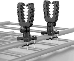 Polaris Ranger Gun Holder Bow Rack Grips With Rubber Straps By Kemimoto