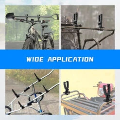 Polaris Ranger Gun Holder Bow Rack Grips With Rubber Straps By Kemimoto -Multifunctional Accessories Store atv u shaped holder mount with rubber straps for hunting kemimoto 6 72277.1703785744