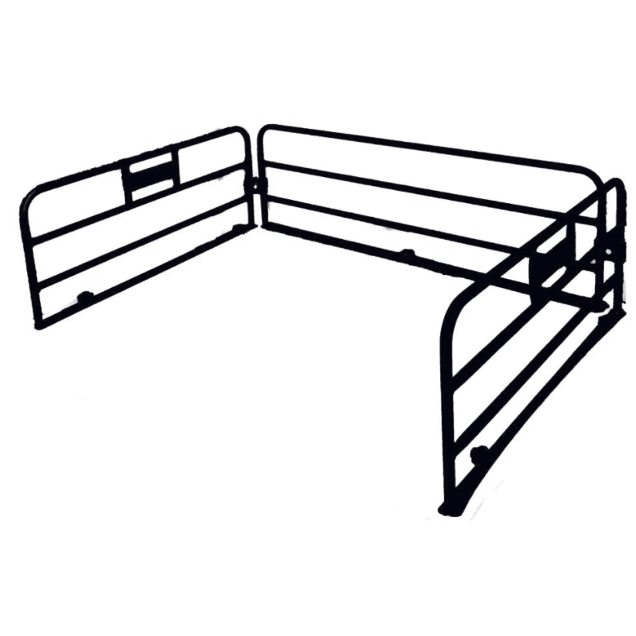 Polaris Ranger Bed Rails By Hornet Outdoors 3 Polaris Ranger Bed Rails By Hornet Outdoors