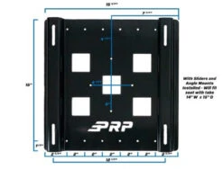 Polaris Ranger Universal Rapid Boat Seat Mount By PRP Seats -Multifunctional Accessories Store c84 rapid boat seat mount 4 43455.1707931406