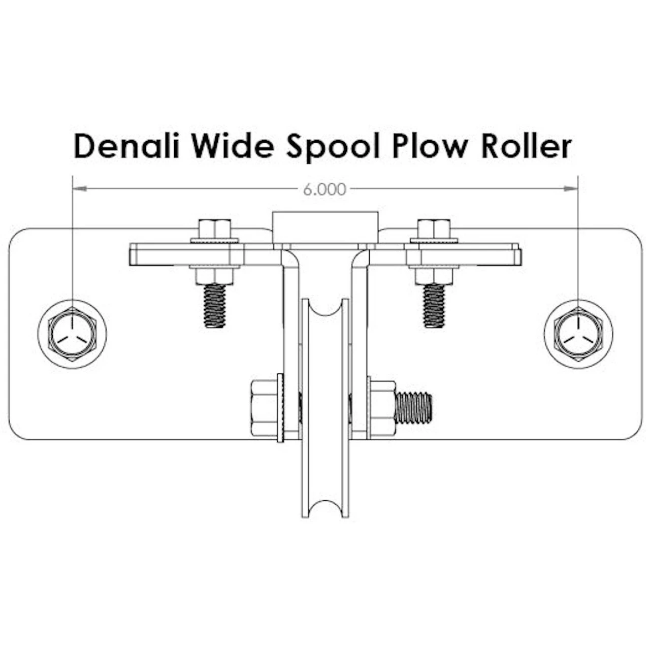 Polaris Ranger 500/700 Pro Series Complete Snow Plow Kit By Denali 6 Polaris Ranger 500/700 Pro Series Complete Snow Plow Kit By Denali - Image 4