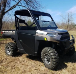 Polaris Ranger 1000 / XP 1000 Single Cab Metal Doors With Optional Steel Uppers By Fortress