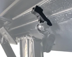 Polaris Ranger Elite Series Center Rear View Mirror Equipped With Pro Fit Roll Cages By ATV TEK