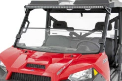 Polaris Ranger 900 / XP 1000 Half Windshield (Scratch Resistant) By Rough Country