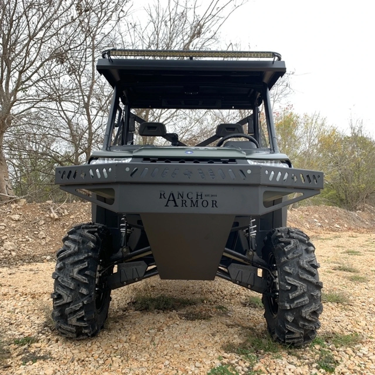 Polaris Ranger 1000 Front Storage Bumper By Ranch Armor 5 Polaris Ranger 1000 Front Storage Bumper By Ranch Armor - Image 3