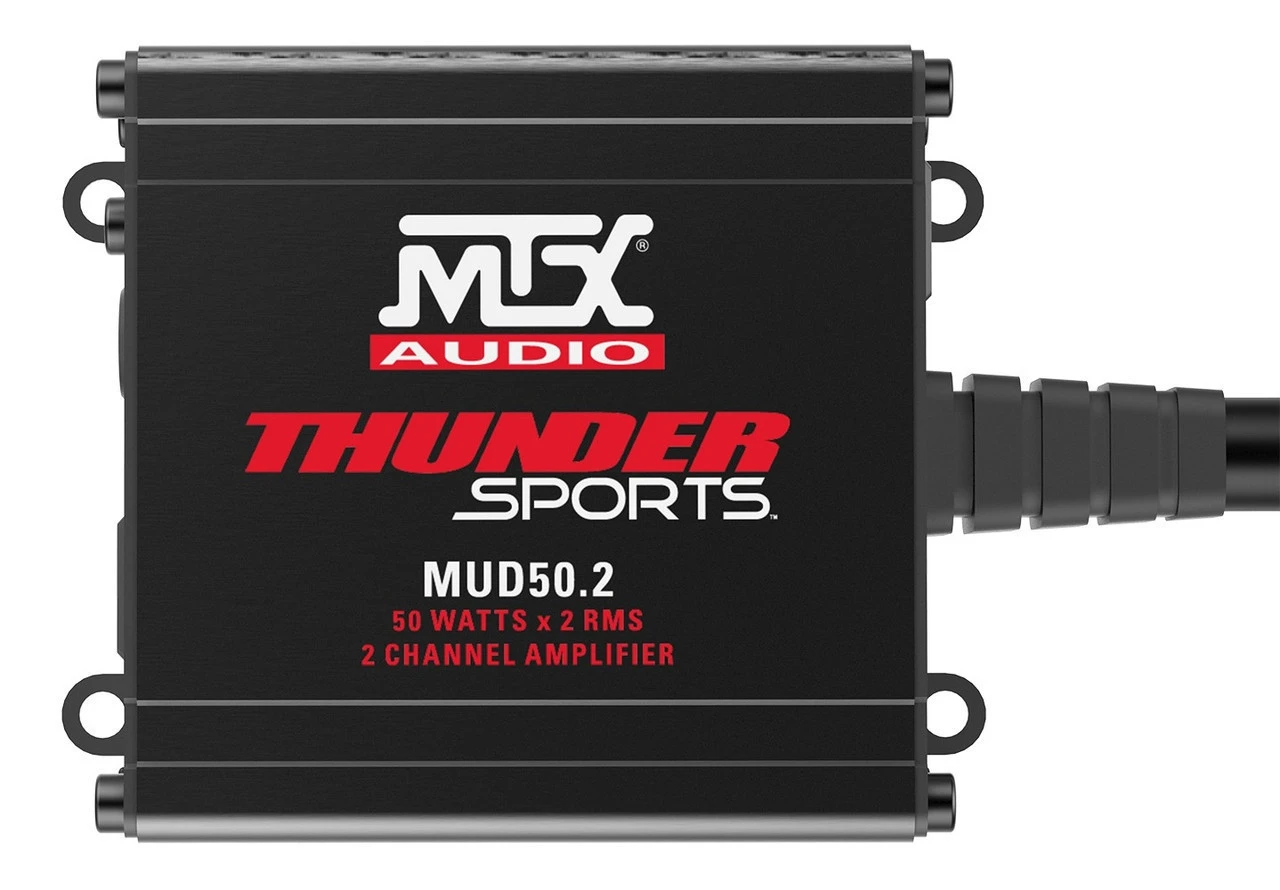 Polaris Ranger 100W RMS & 200W RMS 2-Channel Power Sports Amplifier By MTX 4 Polaris Ranger 100W RMS & 200W RMS 2-Channel Power Sports Amplifier By MTX - Image 2