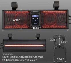 "Polaris Ranger 16"" UTV Sound Bar By Kemimoto " -Multifunctional Accessories Store gXMiedfrYlxcF5SPLPPrsie8fy2zeZbpzshm3lINmHqHl92OG8tHWEdS0urX4h2x 53046.1718667162