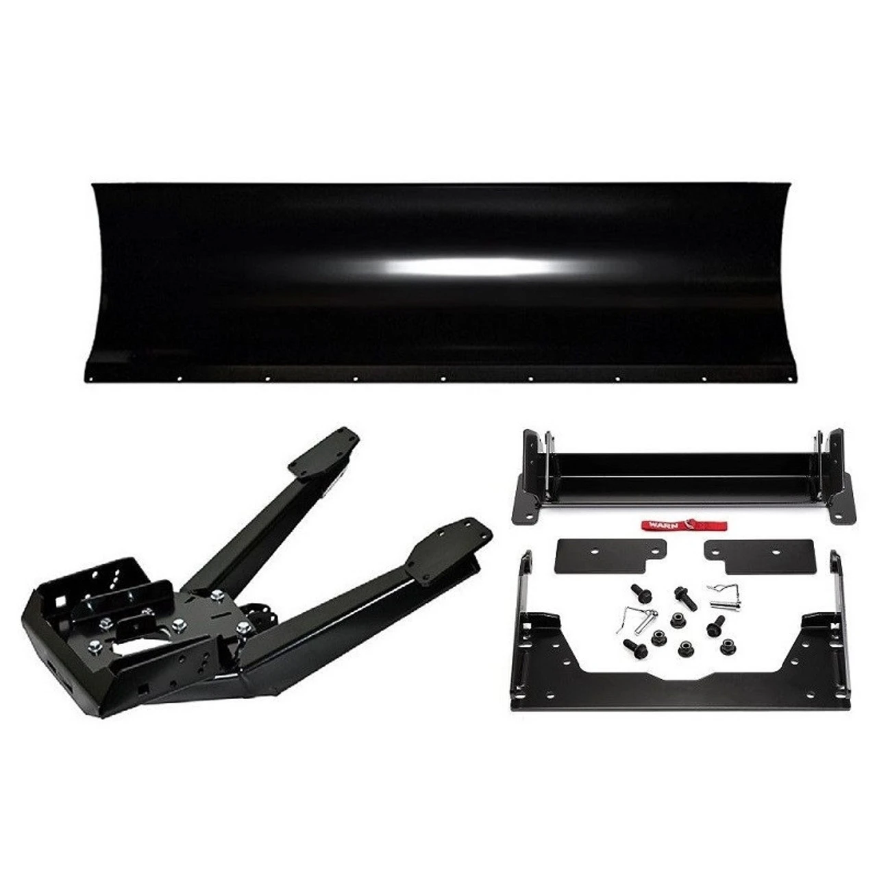 "Polaris Ranger Full Size 570 / 900 / 1000 / Diesel With Pro-Fit Cage 72"" Straight Blade Snow Plow System By Warn"