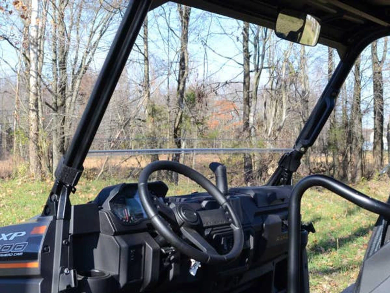 Polaris Ranger 570 / XP 900 / XP 1000 Half Windshield (Scratch Resistant) By SuperATV 5 Polaris Ranger 570 / XP 900 / XP 1000 Half Windshield (Scratch Resistant) By SuperATV - Image 3