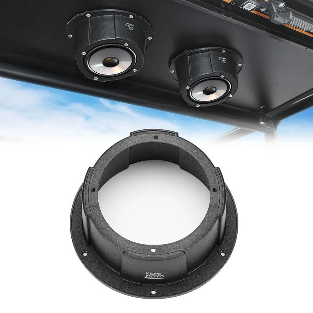 Polaris Ranger 6.5'' Mount Speaker Pod By Kemimoto 5 Polaris Ranger 6.5'' Mount Speaker Pod By Kemimoto - Image 3