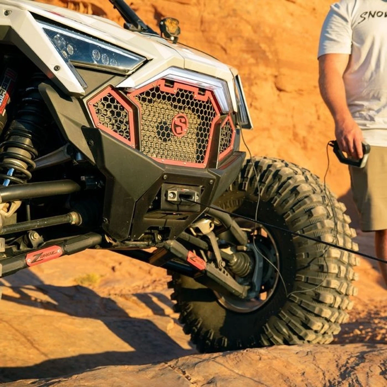 Polaris Ranger 5000 Lb. UTV Winch By ZBroz Racing 4 Polaris Ranger 5000 Lb. UTV Winch By ZBroz Racing - Image 2