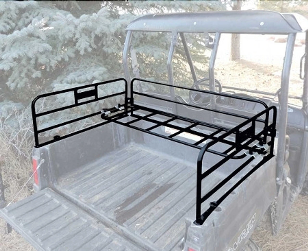 2010-2020 Polaris Ranger Mid Size Bed Rack Rails By Hornet Outdoors 4 2010-2020 Polaris Ranger Mid Size Bed Rack Rails By Hornet Outdoors - Image 2
