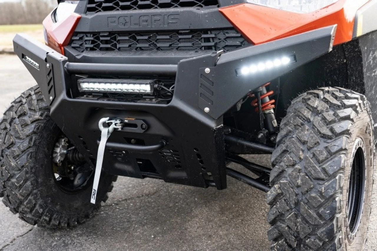 Polaris Ranger 1000 Front Bumper Panels With 6in LED Light Bars By Rough Country 9 Polaris Ranger 1000 Front Bumper Panels With 6in LED Light Bars By Rough Country - Image 7