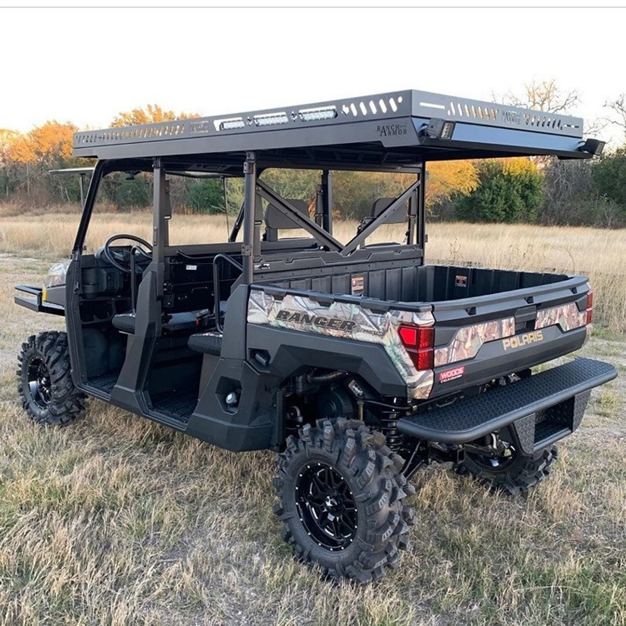 Polaris Ranger 1000 Crew Ultra Extended Metal Top By Ranch Armor 13 Polaris Ranger 1000 Crew Ultra Extended Metal Top By Ranch Armor - Image 11