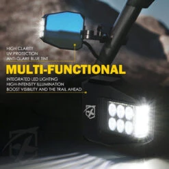 Polaris Ranger Side View Mirror With LED Spotlight & C-Clamp Brackets By Xprite -Multifunctional Accessories Store kCSSymcxlryH820GzKpXXHc8gife69hLNKahlFmS9fAQibDr7KWvt0uS85mjHc2E 67877.1718243287
