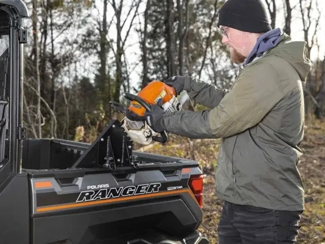 Polaris Ranger Chainsaw Mount By SuperATV 8 Polaris Ranger Chainsaw Mount By SuperATV - Image 6