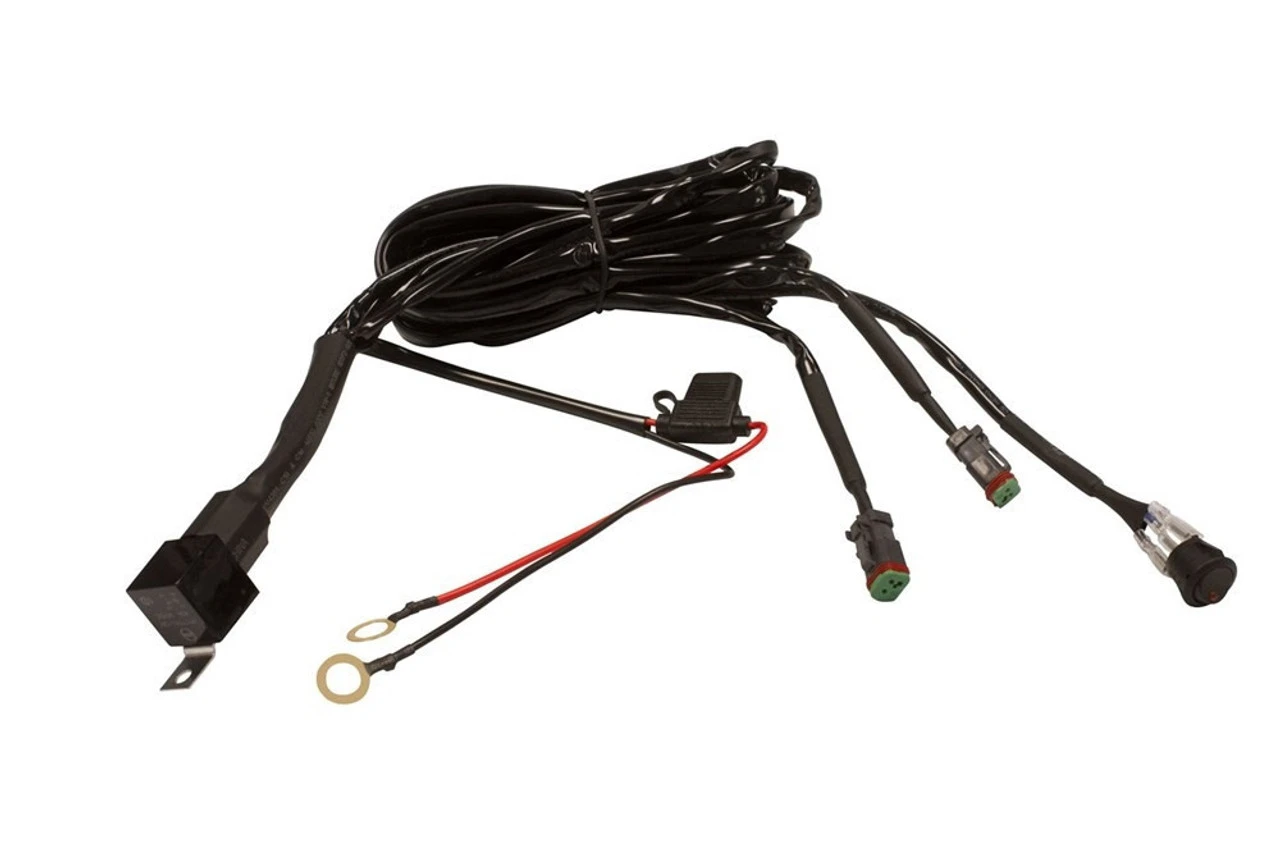 Polaris Ranger LED Light Bar Or Single Pod Wiring Harness By DragonFire 3 Polaris Ranger LED Light Bar Or Single Pod Wiring Harness By DragonFire