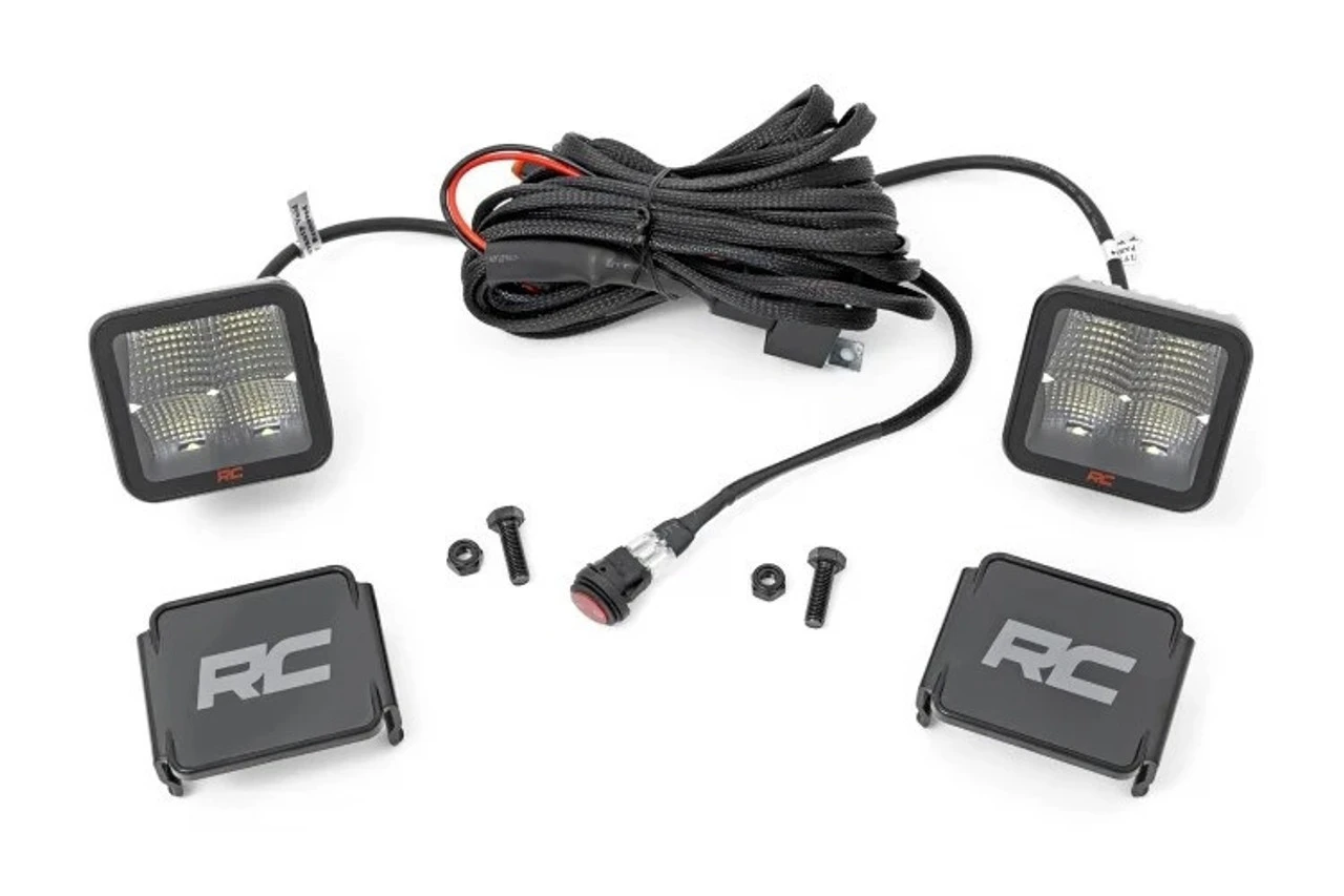 "Polaris Ranger Spectrum Series LED Light 2"" Pods By Rough Country" 3 "Polaris Ranger Spectrum Series LED Light 2"" Pods By Rough Country"