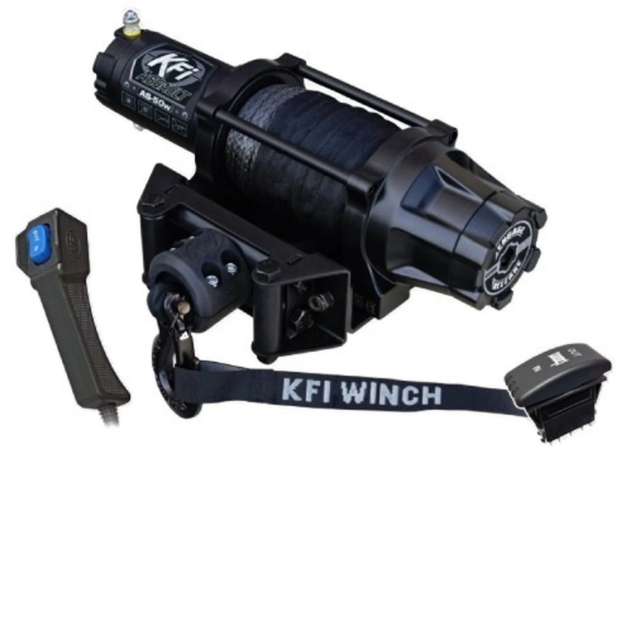 Polaris Ranger 5000 Lb Assault Series Winch (Wide) By KFI 10 Polaris Ranger 5000 Lb Assault Series Winch (Wide) By KFI - Image 8