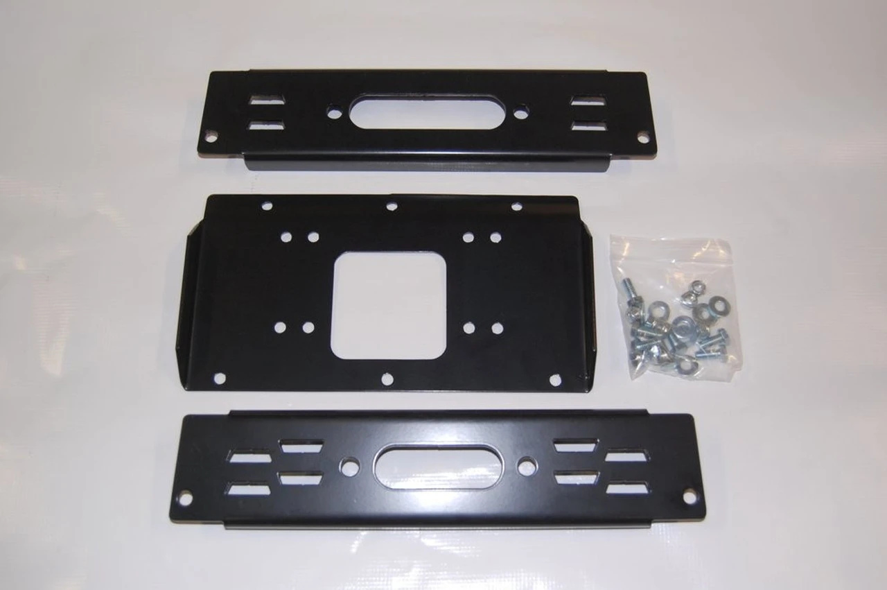 Polaris Ranger XP 900/EV Winch Mount By Trail Armor 3 Polaris Ranger XP 900/EV Winch Mount By Trail Armor
