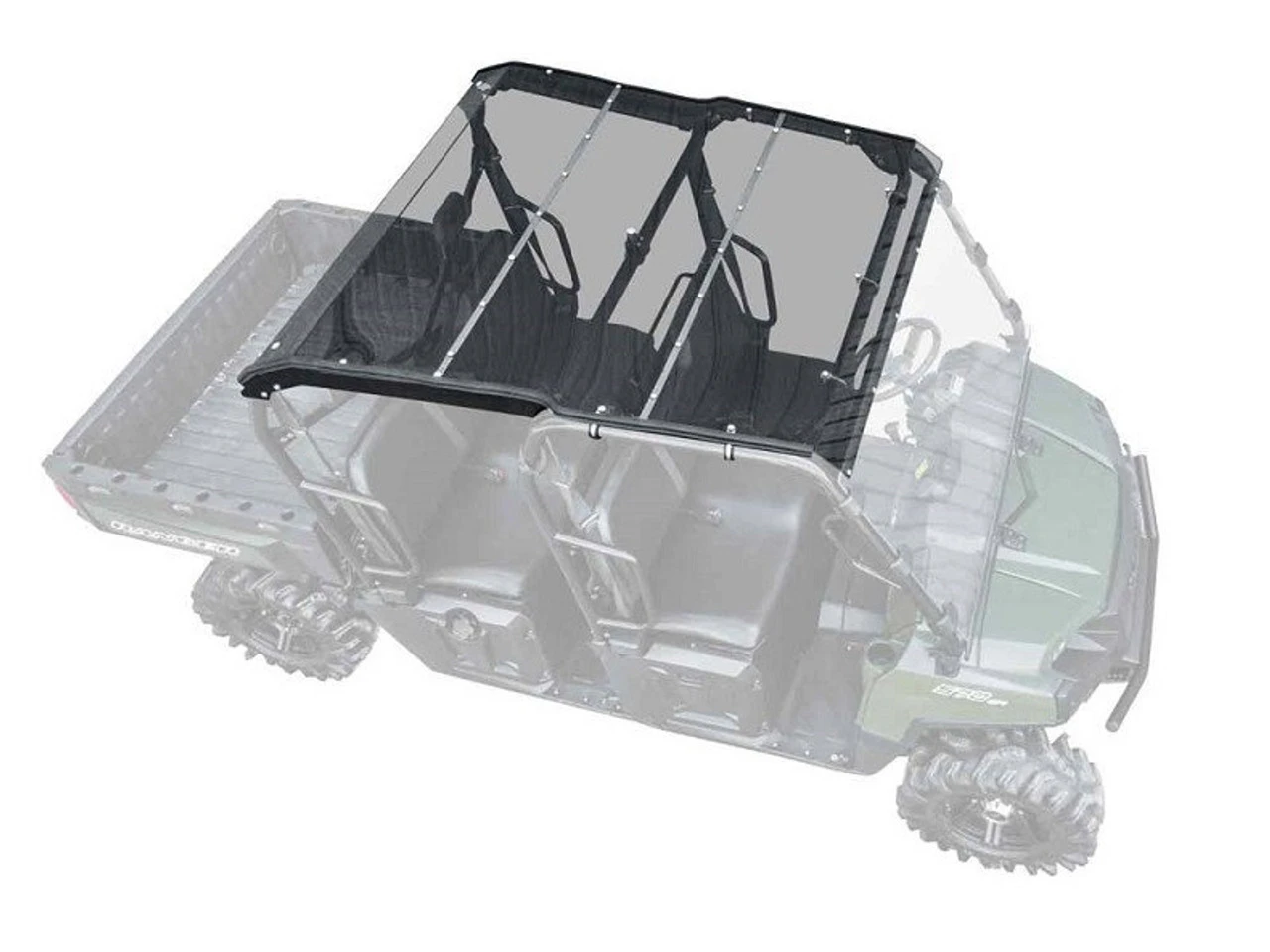 Polaris Ranger Crew 570 Tinted Roof By SuperATV 3 Polaris Ranger Crew 570 Tinted Roof By SuperATV