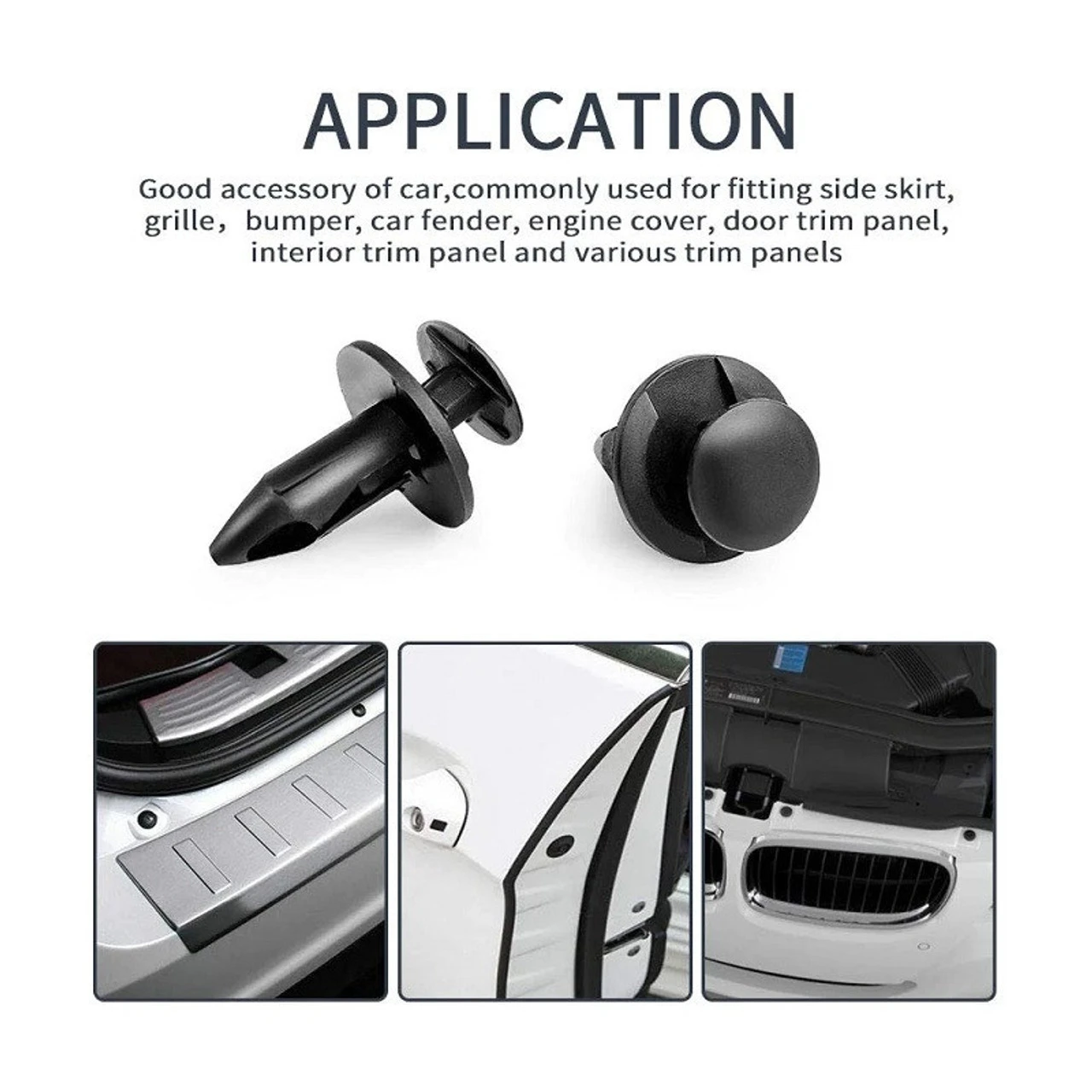 Polaris Ranger 100 PCS 8mm Fastener Rivets By Kemimoto 7 Polaris Ranger 100 PCS 8mm Fastener Rivets By Kemimoto - Image 5