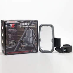 Polaris Ranger 1.75"" Round Tube Embark Sideview Mirrors With ABS Body & Bezel By Seizmik -Multifunctional Accessories Store p 6 3 1 89455.1627018906