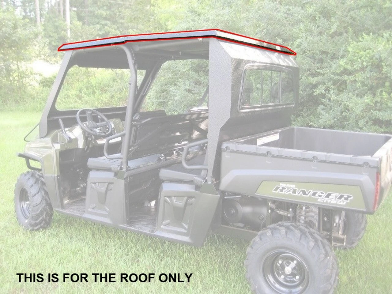Polaris Ranger 400/500/570/800/EV Mid-Size Crew Roof By Armor Tech 5 Polaris Ranger 400/500/570/800/EV Mid-Size Crew Roof By Armor Tech - Image 3