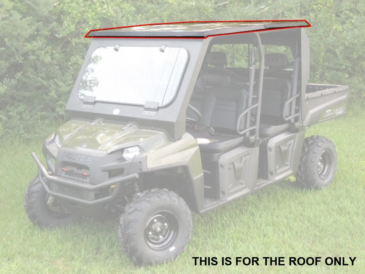 Polaris Ranger 400/500/570/800/EV Mid-Size Crew Roof By Armor Tech 3 Polaris Ranger 400/500/570/800/EV Mid-Size Crew Roof By Armor Tech