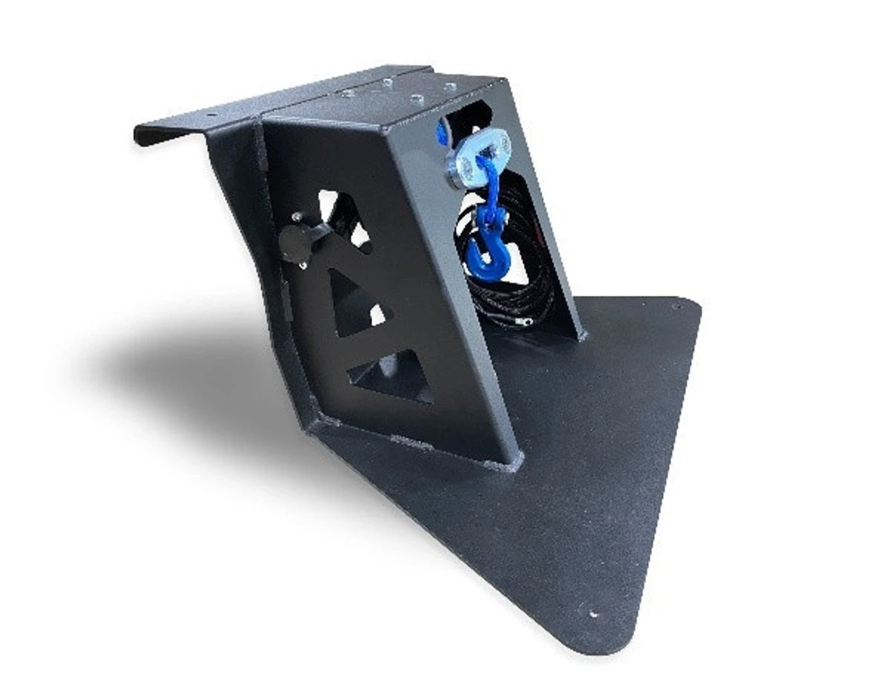 Polaris Ranger Bed Mount Winch By Thumper Fab 4 Polaris Ranger Bed Mount Winch By Thumper Fab - Image 2