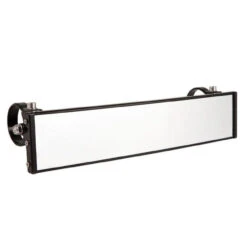 Polaris Ranger 12″ Wide Panoramic Rearview Mirror With 0.5″ Arms By Axia Alloys