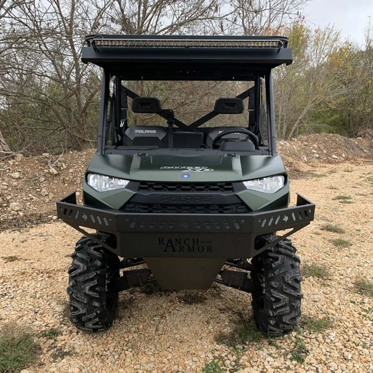 Polaris Ranger 1000 Front Storage Bumper By Ranch Armor 6 Polaris Ranger 1000 Front Storage Bumper By Ranch Armor - Image 4